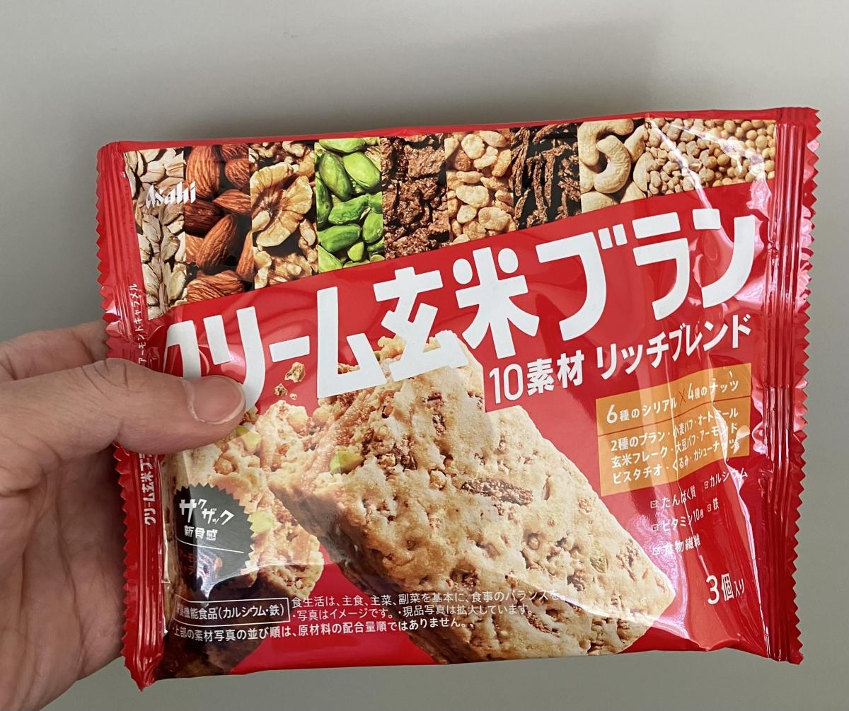 アサヒグループ食品 クリーム玄米ブラン リッチブレンド アーモンド