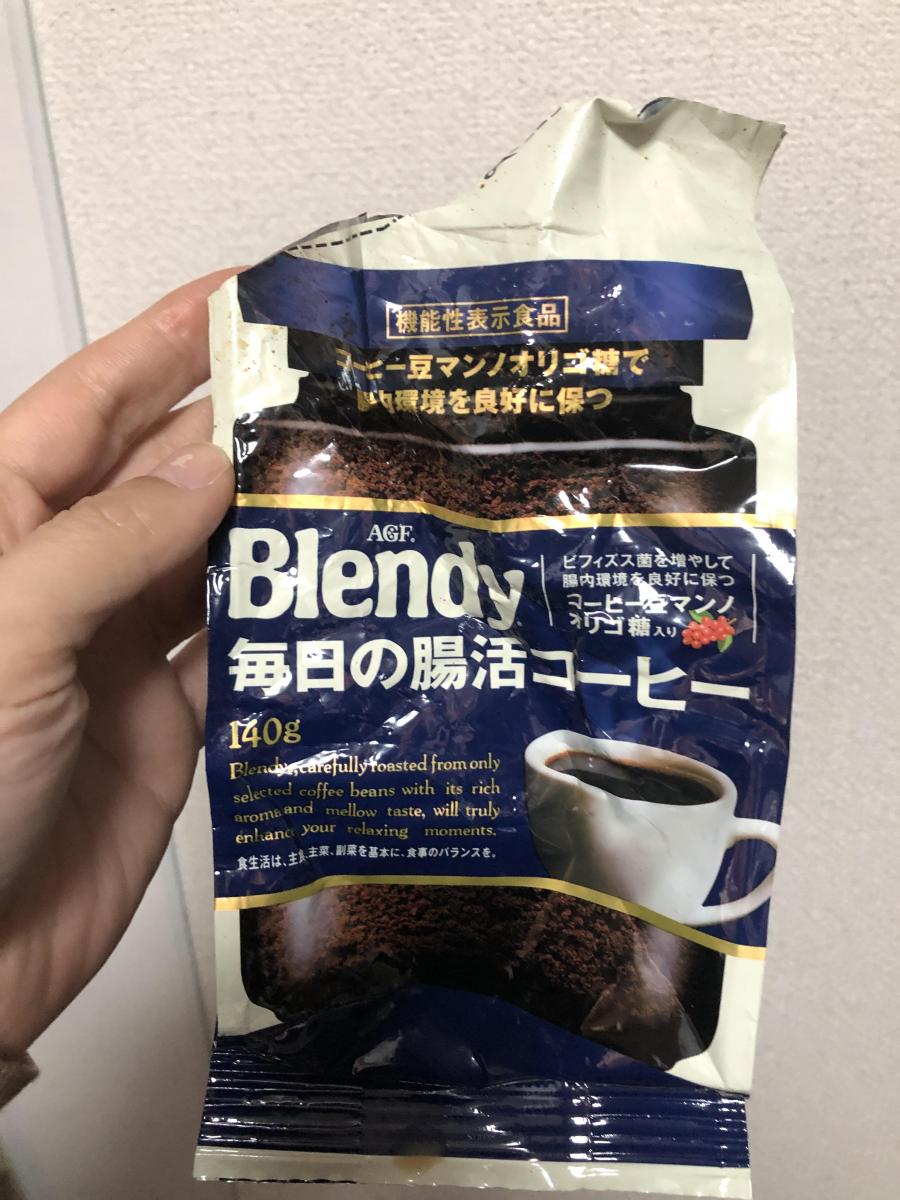 新品 AGF Blendy ブレンディ 毎日の腸活コーヒー 袋 140g x4個 - コーヒー