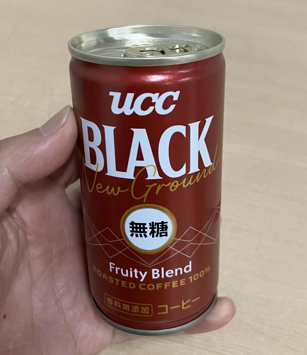 UCC BLACK無糖 New Ground Fruity Blend 缶(185g*60缶セット) コーヒー