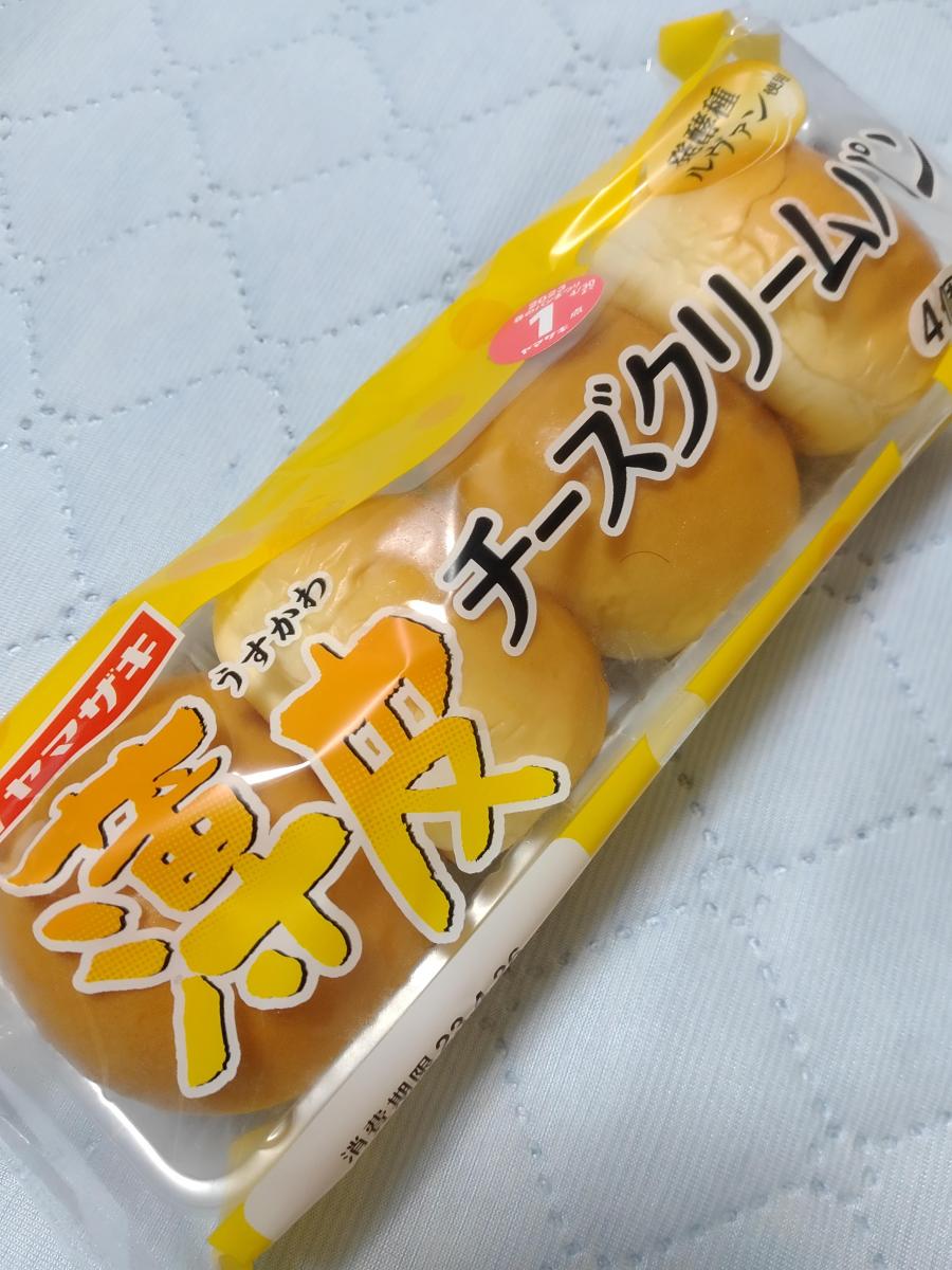 ヤマザキ 薄皮チーズクリームパンの商品ページ