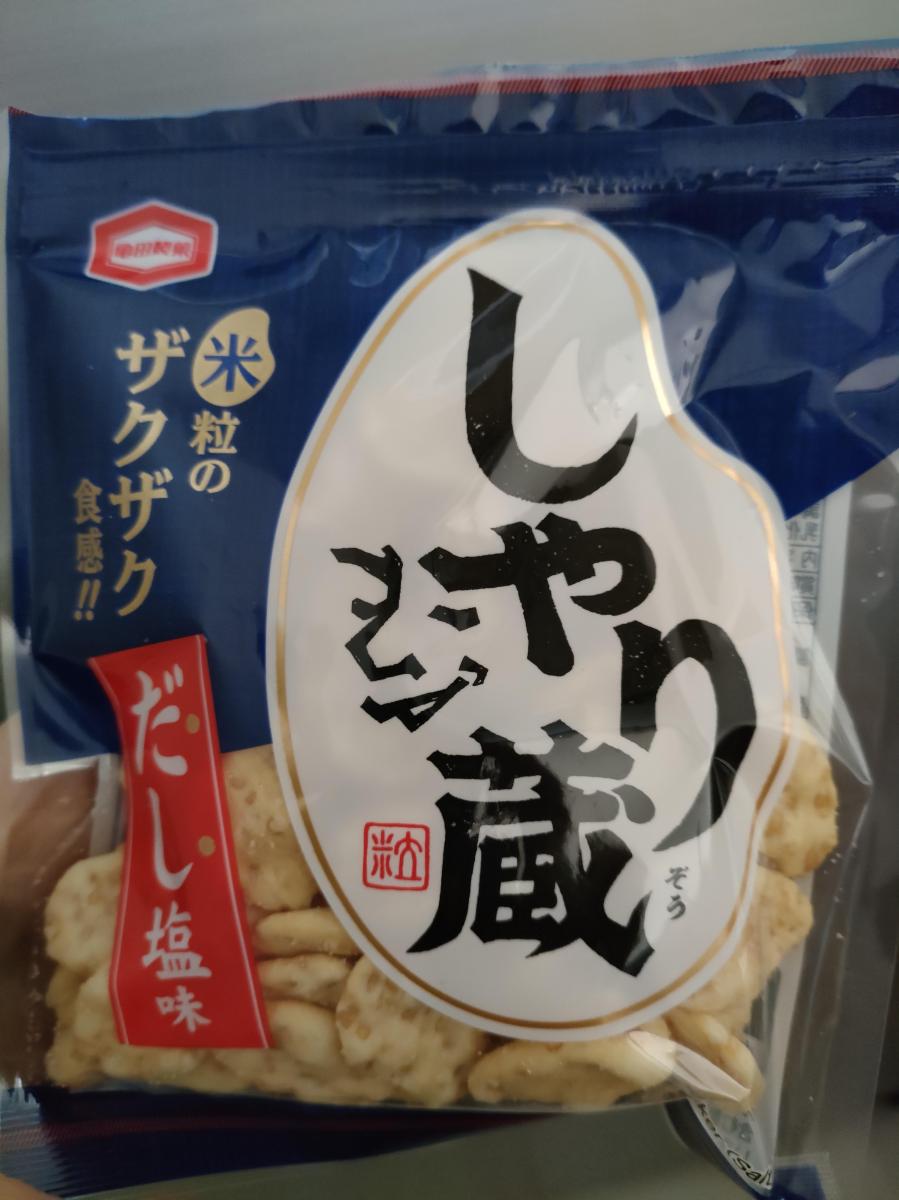 亀田製菓 しゃり蔵 だし塩味の商品ページ