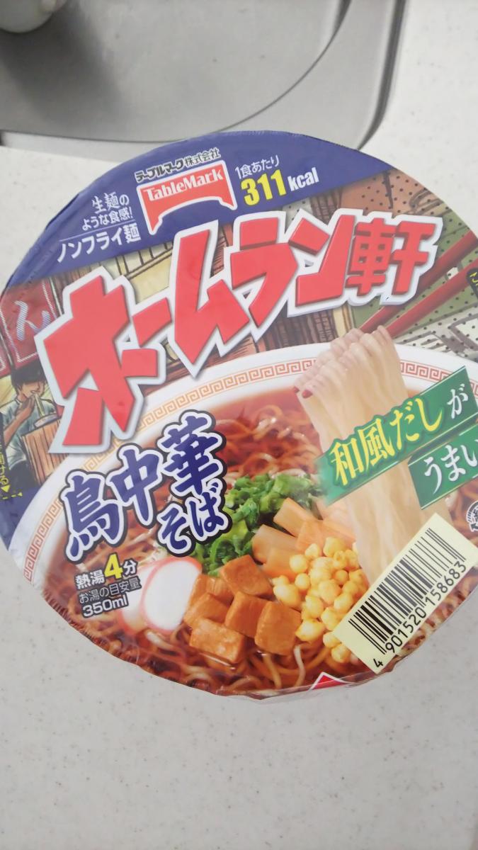 テーブルマーク ホームラン軒 鳥中華そばの商品ページ