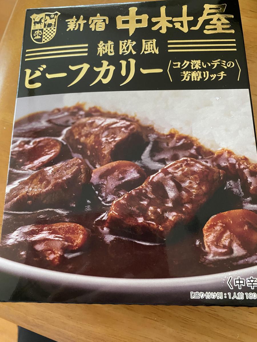 中村屋 純欧風ビーフカリー コク深いデミの芳醇リッチ １８０ｇ [定休