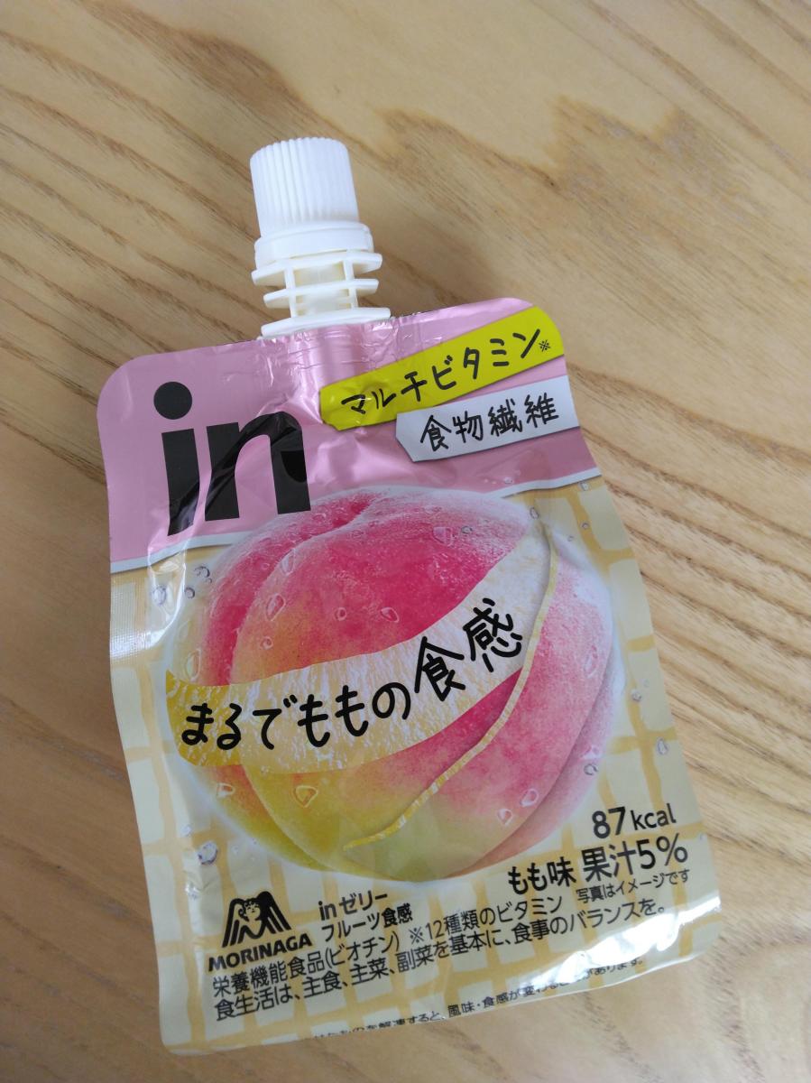 ♡森永製菓 inゼリー フルーツ食感 もも 150g×6個セット♡ - 通販