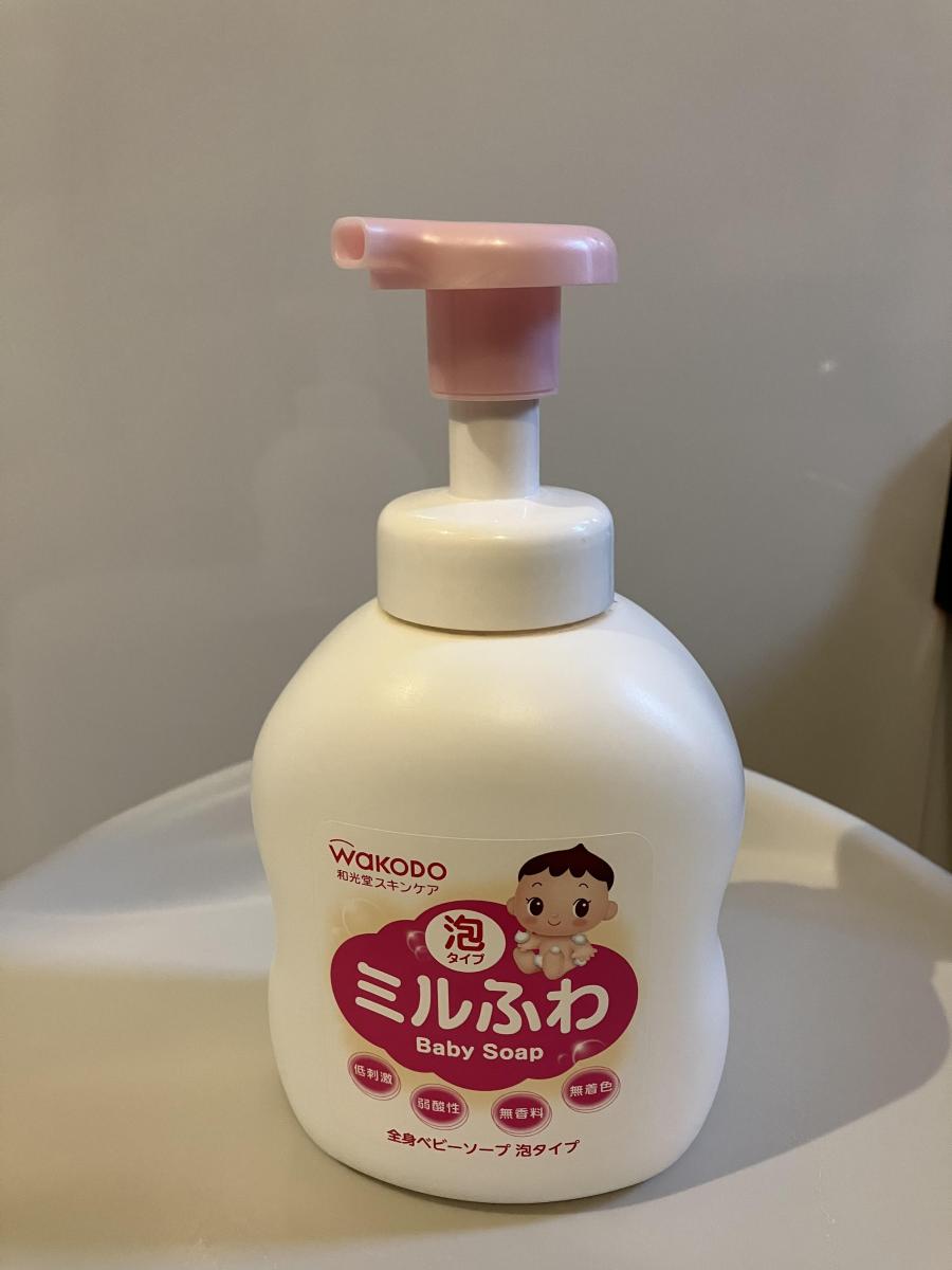 ミルふわ 全身ベビーソープ 泡タイプ 詰替 400ml 3袋 - ボディソープ