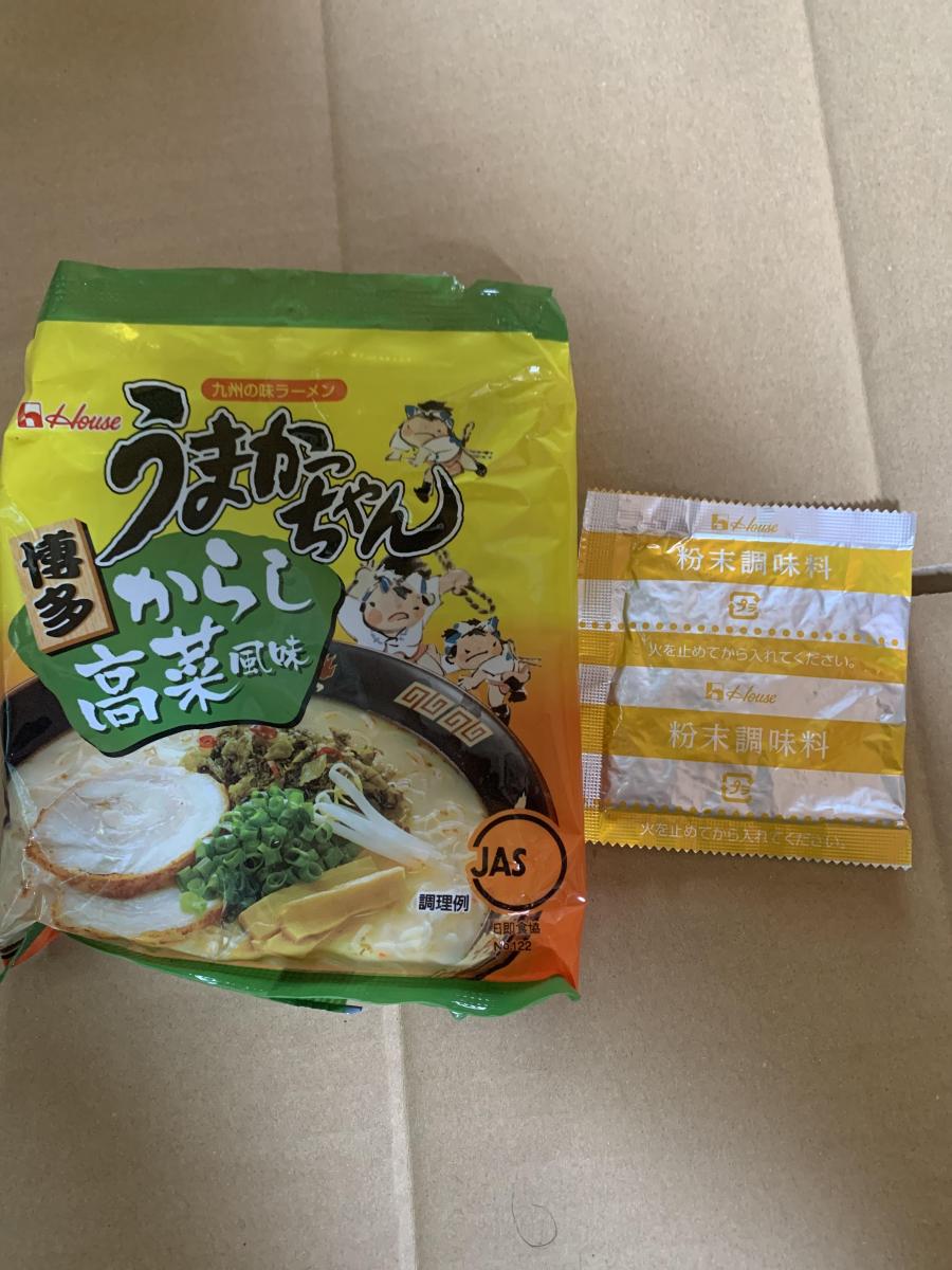 60食分 2箱買い 博多っ子 超定番 うまかっちゃん 辛子高菜 とんこつ味 ...