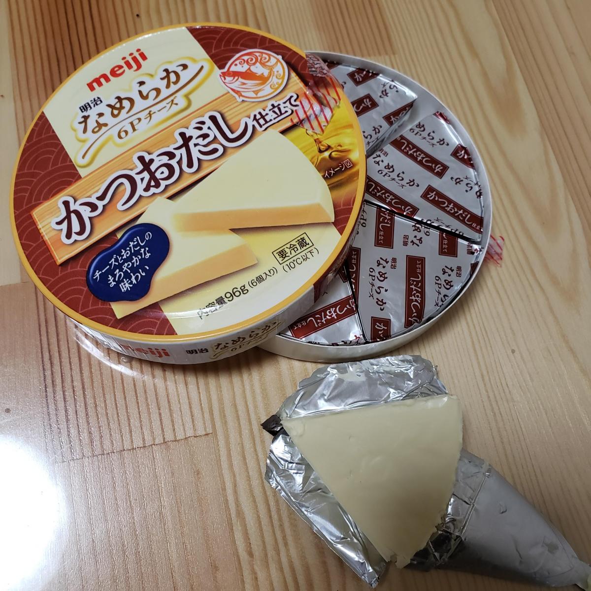 みんなのレビュー：「明治 なめらか6Pチーズ かつおだし仕立て」の評判