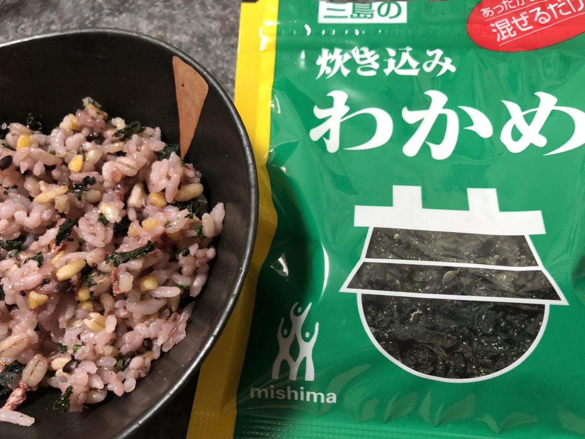 三島食品 炊き込みわかめの商品ページ