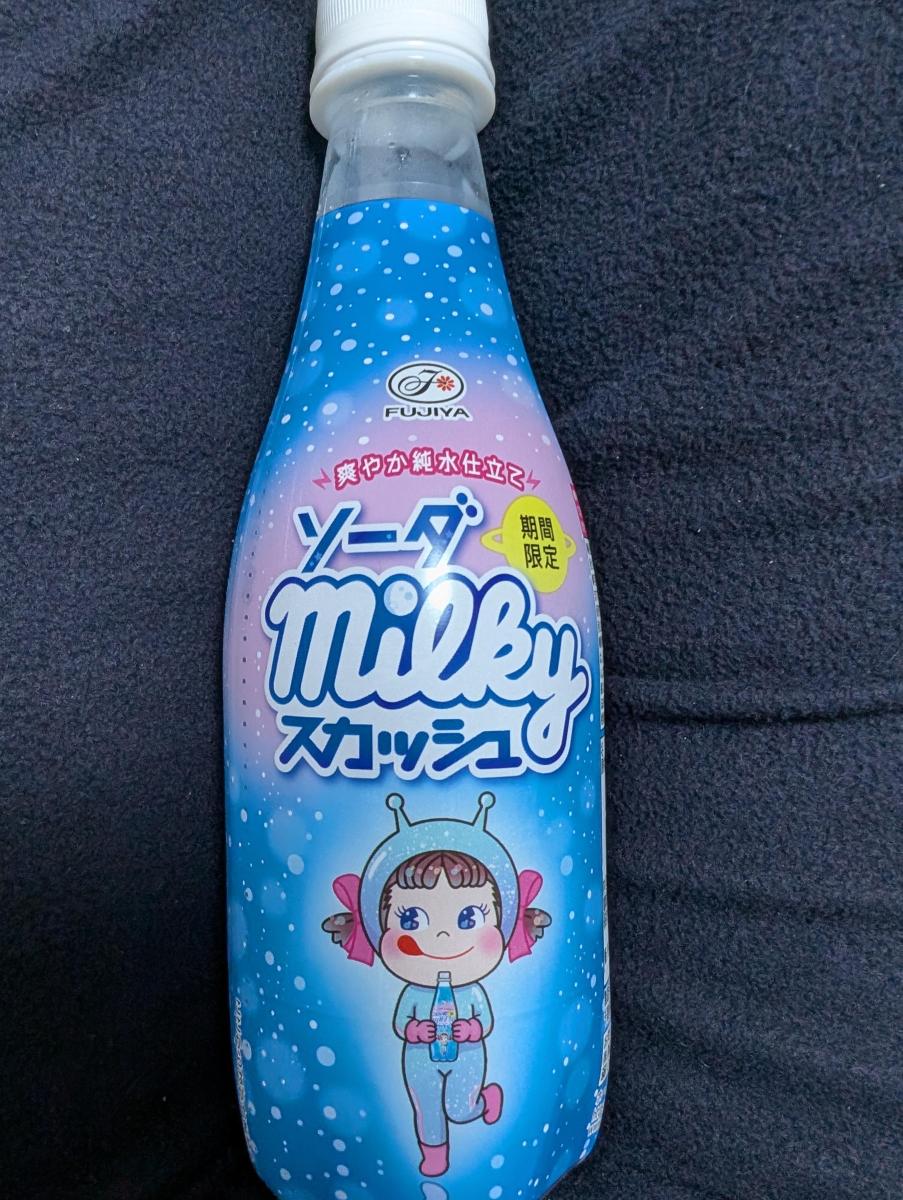 不二家 ソーダMilkyスカッシュの商品ページ