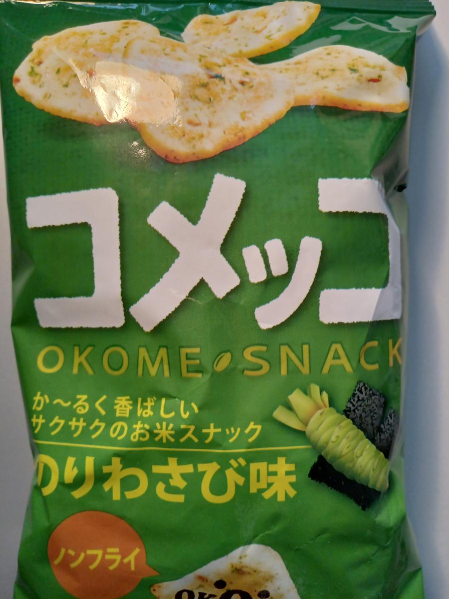 グリコ コメッコ のりわさび味の商品ページ