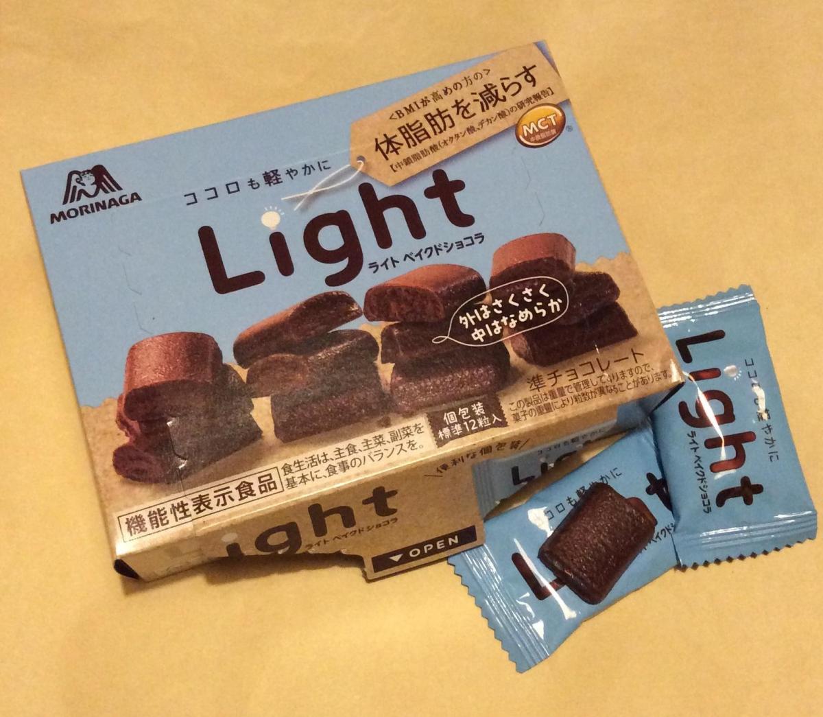 森永製菓 Light ＜ベイクドショコラ＞の商品ページ