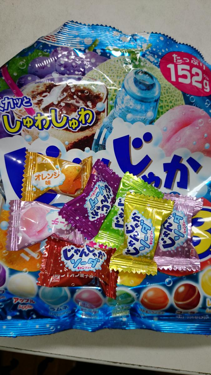 ライオン菓子 じゃんじゃかソーダの商品ページ