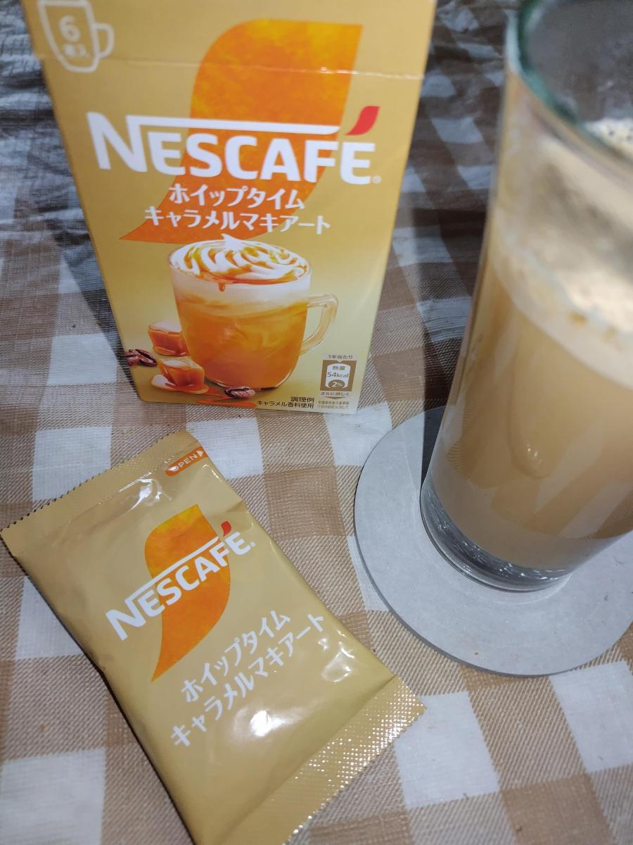 ネスレ日本 ネスカフェ ホイップタイム キャラメルマキアート (11.5g×6P)×24箱入×(2ケース)｜ 送料無料 ネスカフェ ホイップタイム キャラメルマキアート 6本入 | みこの