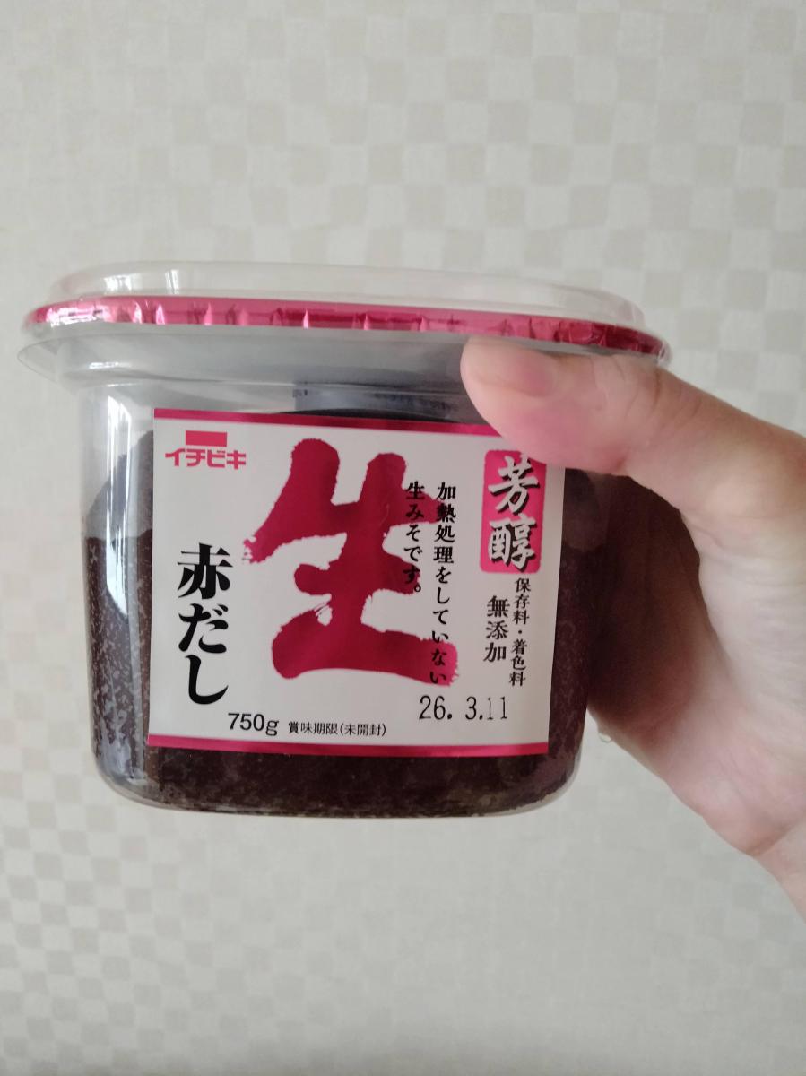 楽天市場】イチビキ 芳醇生赤だし 750g×6個入×(2ケース)｜ 送料
