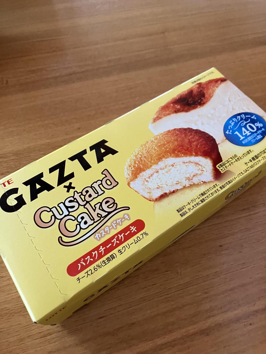 みんなのレビュー：「ロッテ カスタードケーキ＜バスクチーズ