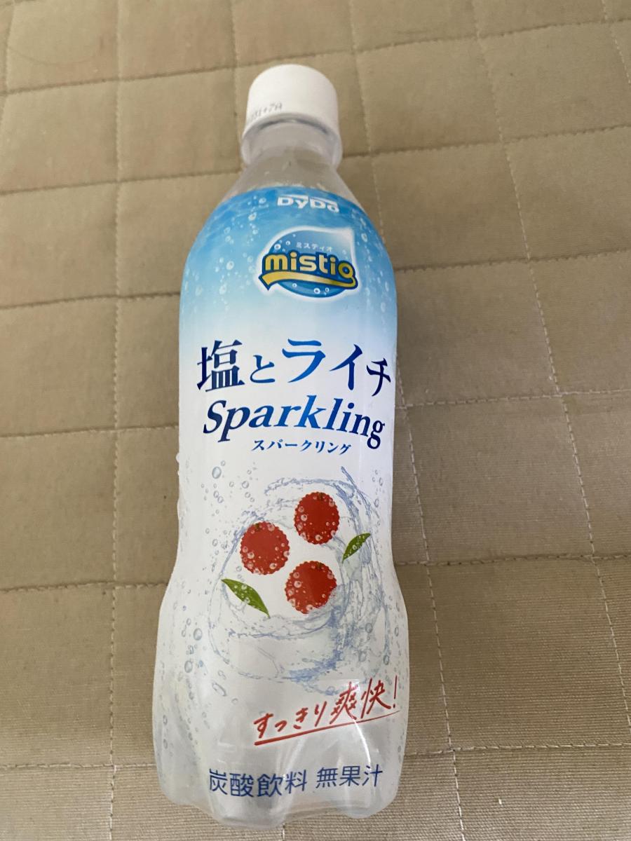 塩とライチ スパークリング 暑い夏にぴったり！爽快クリア炭酸が新登場！ 「ミスティオ 塩と