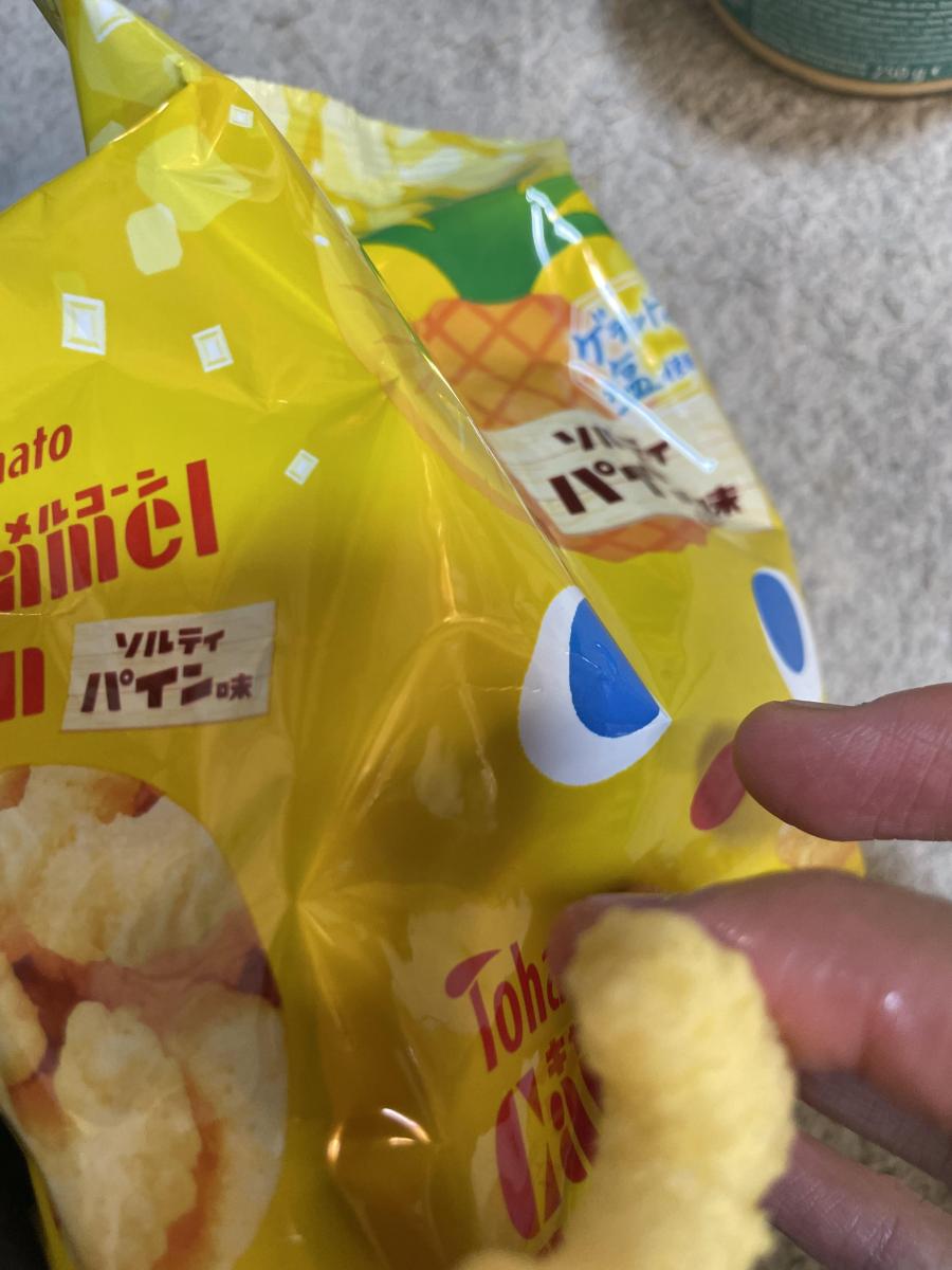 みんなのレビュー：「東ハト キャラメルコーン・ソルティパイン味」の