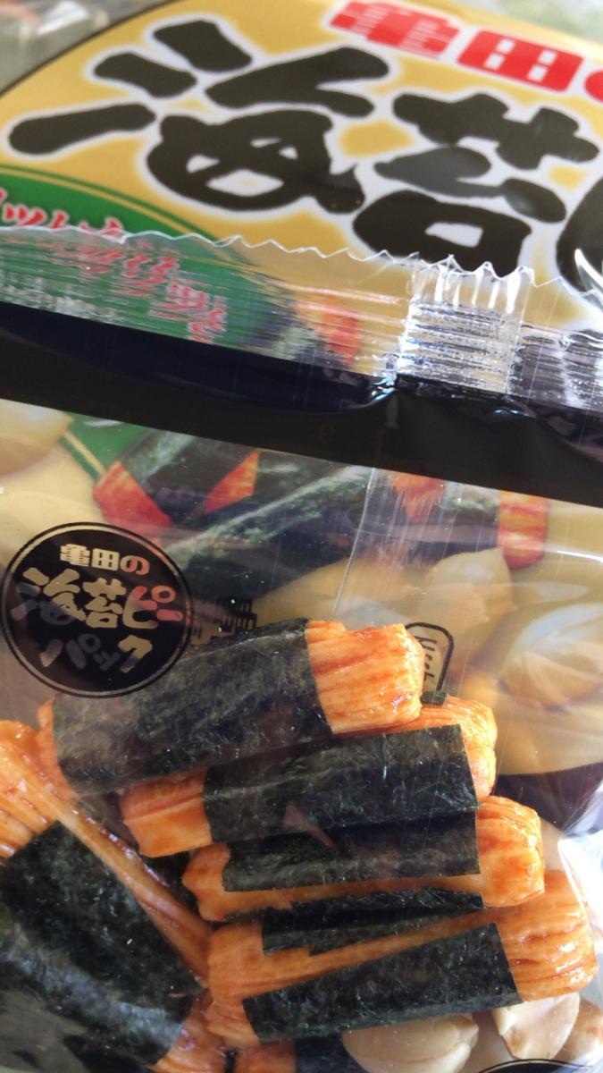 亀田製菓 海苔ピーパック の商品ページ 亀田製菓 海苔ピーパック の商品ページ