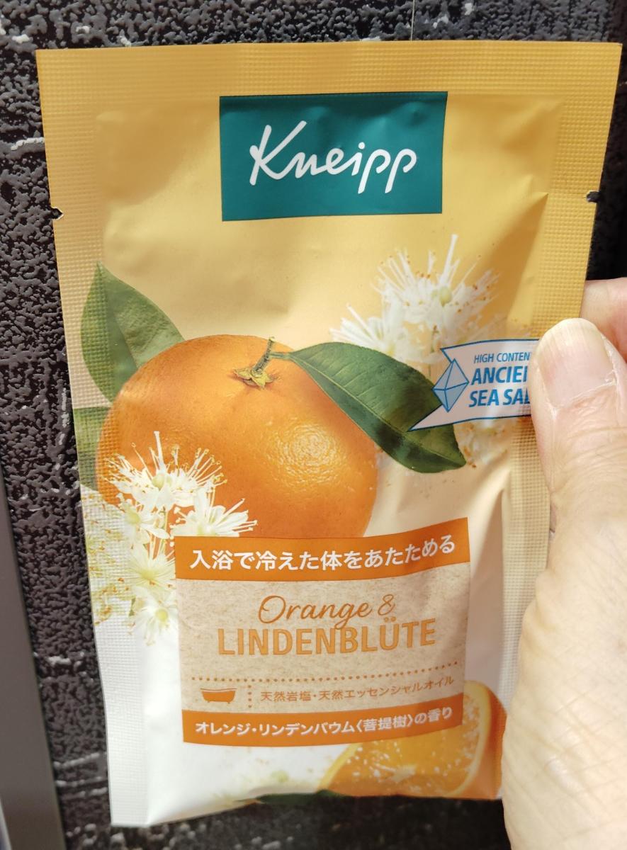 KNEIPP オレンジ・リンデンバウムバスソルト 「3個セット」 クナイプ（Kneipp） バスソルト オレンジ・リンデンバウム（菩提樹）の