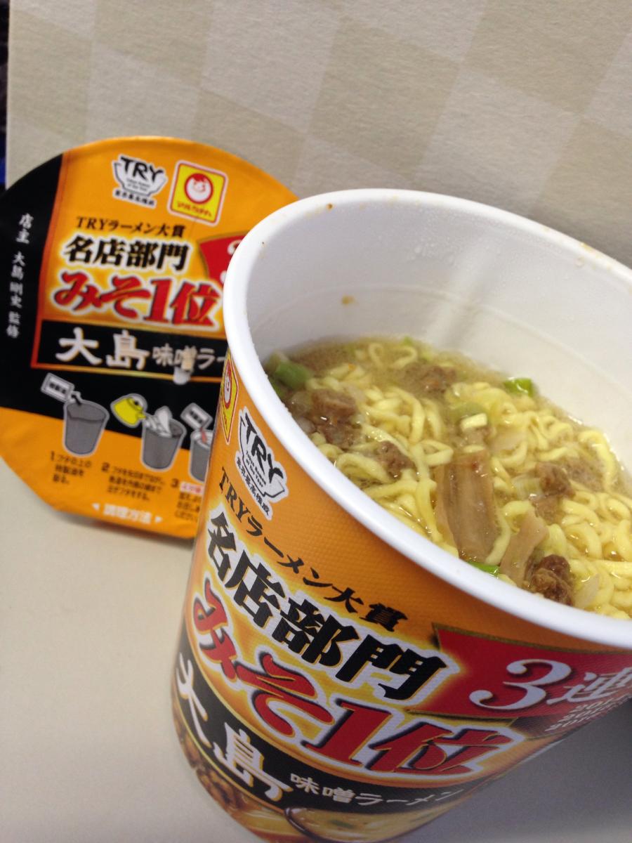 マルちゃん 大島 味噌ラーメンの商品ページ