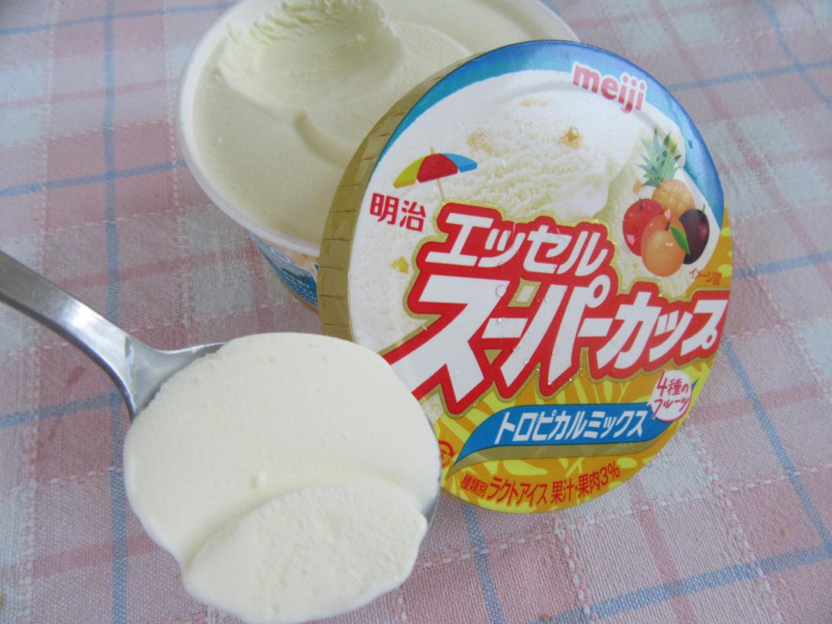 みんなのレビュー：「明治 エッセル スーパーカップ トロピカル