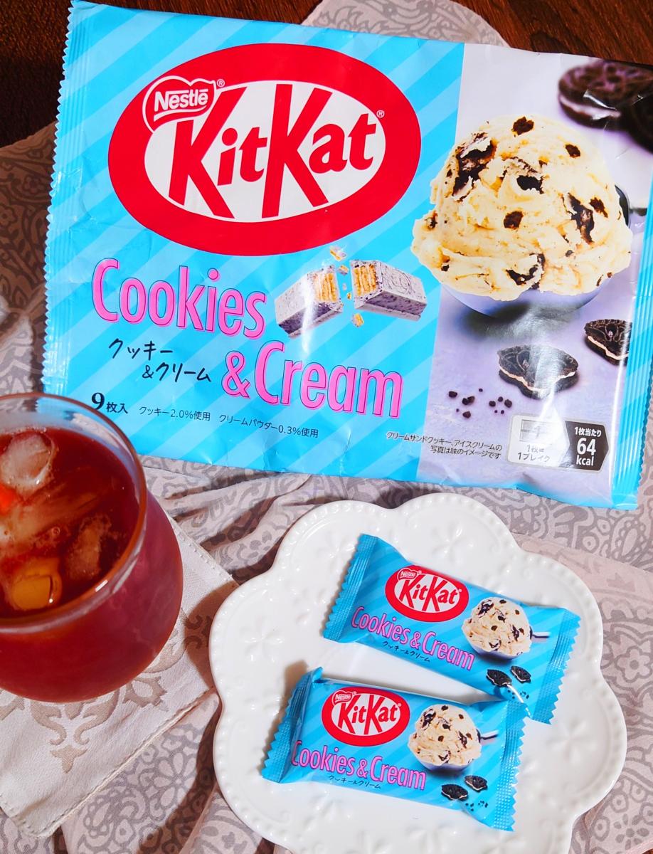 みんなのレビュー：「ネスレ キットカット ミニ クッキー＆クリーム