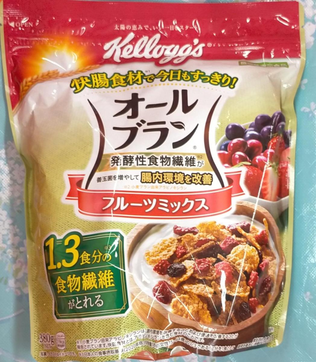 みんなのレビュー：「日本ケロッグ オールブラン フルーツミックス
