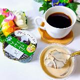 クリームとコーヒーゼリーの組み合わせが最高