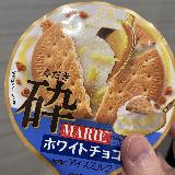 パリパリとしたホワイトチョコレートが美味しい