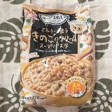 きのこのうまみが溶け込んだクリーミーなスープを楽しめます。