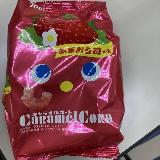 東ハト キャラメルコーン あまおう苺味の商品ページ