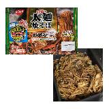ボリューミーな焼きそばで、お腹いっぱいになります。