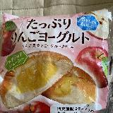 りんごの果肉がシャキシャキ