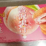 白桃の味が濃い。