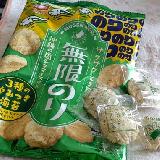 サクサクの歯触りに海苔のかおり