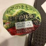 濃厚な抹茶の味