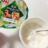 大粒アロエ果肉がゴロゴロ入っていて、最高！