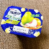 甘すぎないフレッシュ果肉ヨーグルト