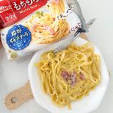 黒胡椒がきいているもちもちカルボナーラ