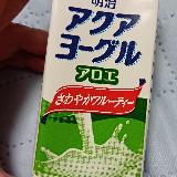 アロエでヨーグルトがさらに爽やかに