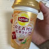 クリーミーさを感じる紅茶ラテ