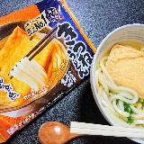 麺とお揚げが美味しい！