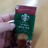 甘みにこってりさも効いたカフェモカ！