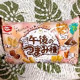 いろいろな味や食感のおかきが一袋で楽しめます。