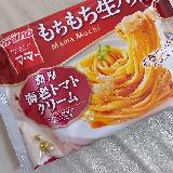 えび味のソースで食べるパスタ