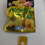 香りは強く、薄く硬いグミでした