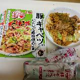 中華麺を入れて焼きそばにアレンジ