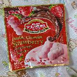 ピンクのチョコビスケット