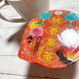 桃の香りの桃茶ゼリー