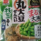 おせんべいがほのかに緑色！